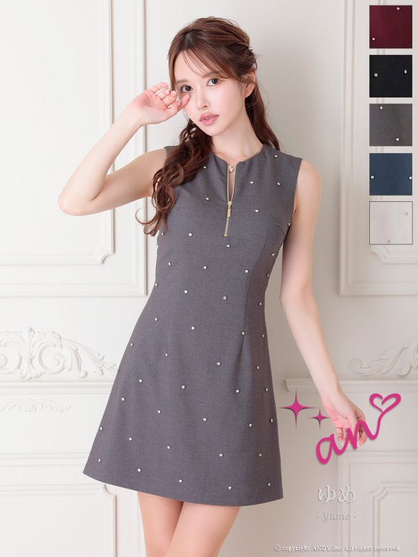 チャコールグレー モデル:ゆめ 身長:160cm 着用サイズ:Sサイズ