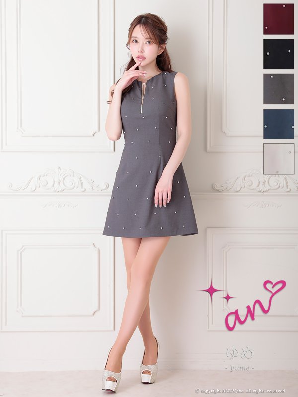 チャコールグレー モデル:ゆめ 身長:160cm 着用サイズ:Sサイズ