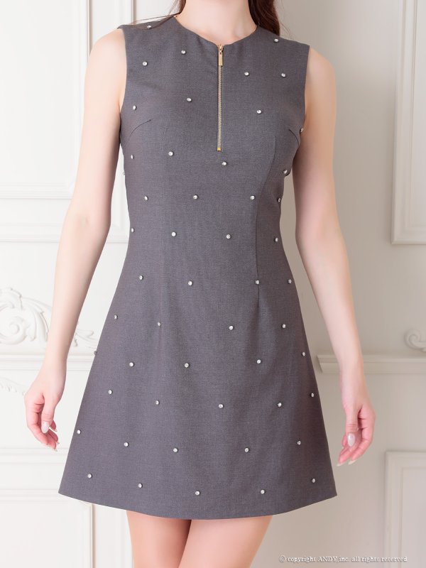 チャコールグレー モデル:ゆめ 身長:160cm 着用サイズ:Sサイズ