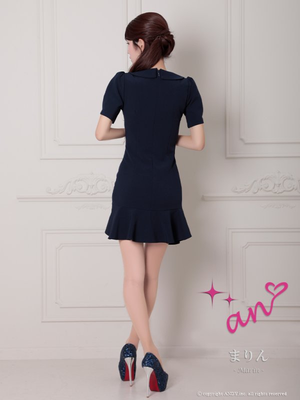 ネイビー モデル:まりん 身長:164cm 着用サイズ:Sサイズ