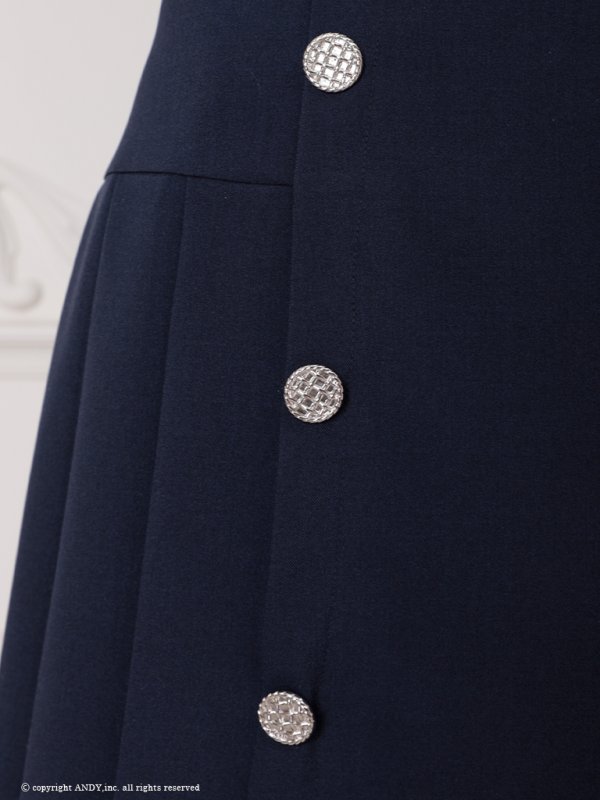 ネイビー  モデル:まりん 身長:164cm 着用サイズ:Sサイズ