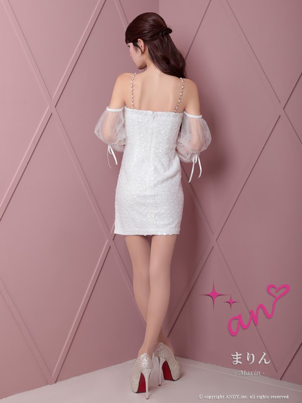 ホワイト モデル:まりん 身長:164cm 着用サイズ:Sサイズ