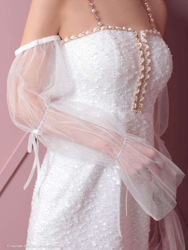 ホワイト モデル:まりん 身長:164cm 着用サイズ:Sサイズ