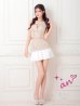 ベージュxホワイト モデル：まりん　着用サイズ：Sサイズ