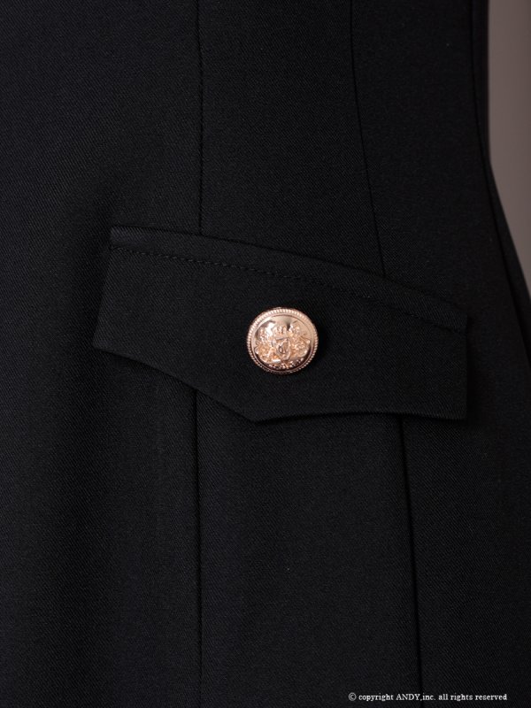 ブラック モデル:まりん 身長:164cm 着用サイズ:Sサイズ