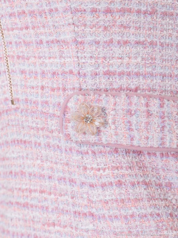 ピンク　モデル：まりん　身長：164cm　着用サイズ：Sサイズ