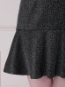 ブラック モデル：ももか　身長：156cm　着用サイズ：Sサイズ