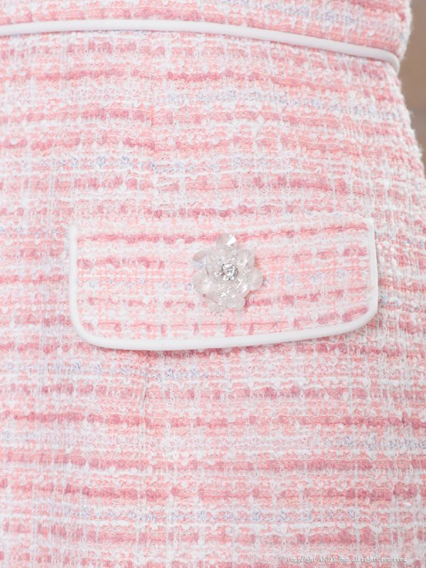 ピンク モデル:まりん 身長:164cm 着用サイズ:Sサイズ