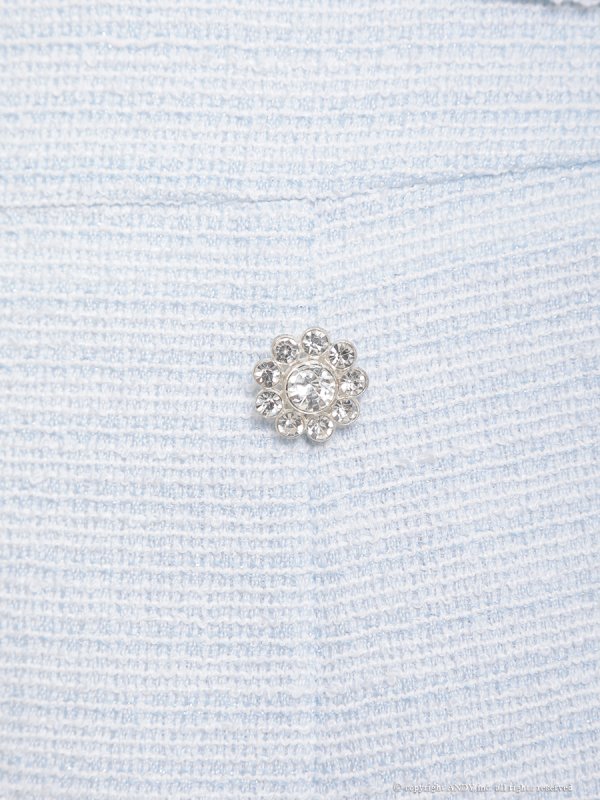 ブルー モデル：ももか　身長：156cm　着用サイズ：Sサイズ