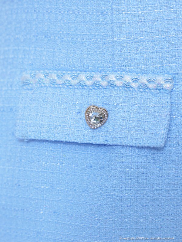 ブルー モデル:水瀬ライ 着用サイズ:Sサイズ