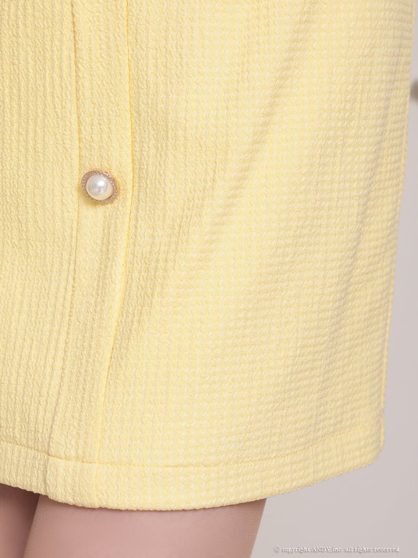 イエロー モデル：ももか　身長：156cm　着用サイズ：Sサイズ