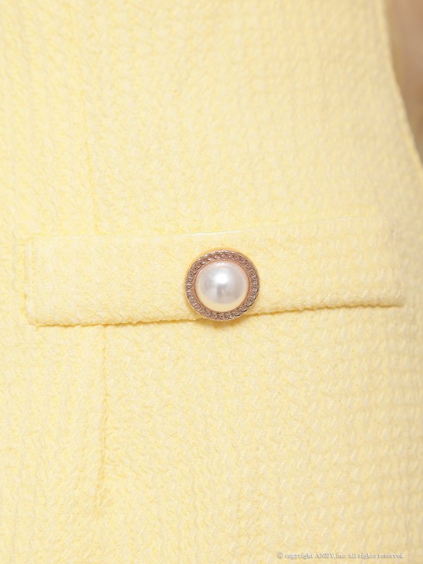 イエロー モデル：ももか　身長：156cm　着用サイズ：Sサイズ