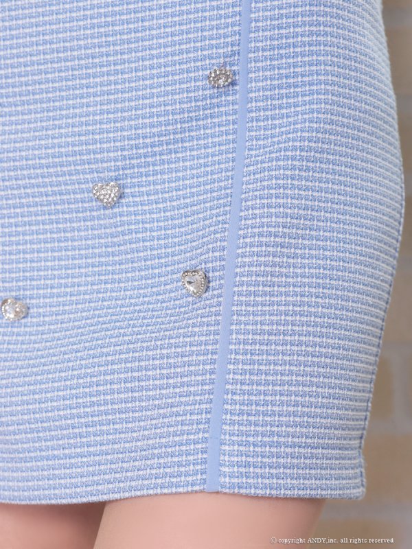 ブルー モデル:まりん 身長:164cm 着用サイズ:Sサイズ