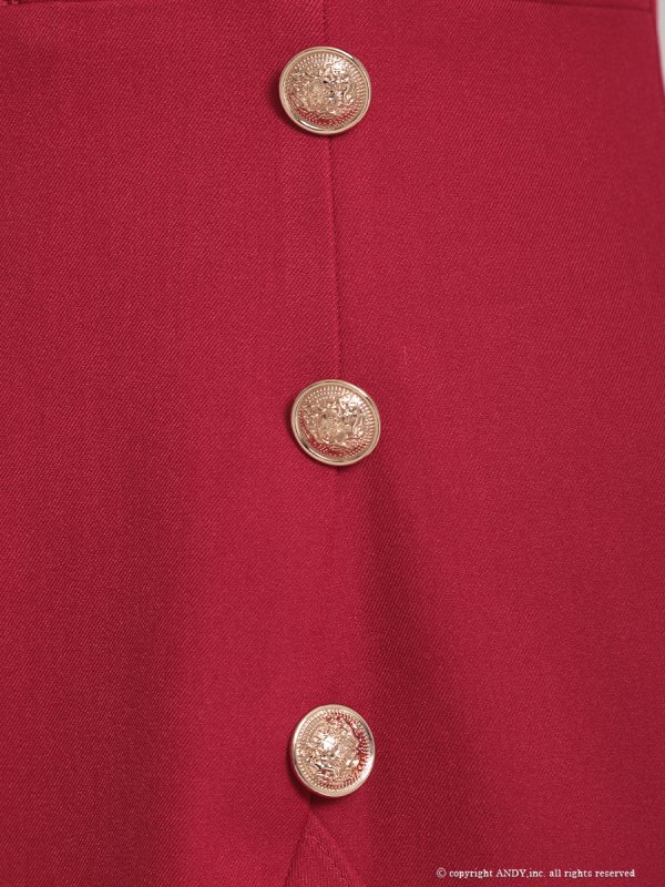 レッド モデル:ももか 身長:156cm 着用サイズ:Sサイズ