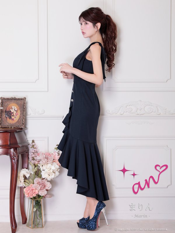 ネイビー モデル:まりん 身長:164cm 着用サイズ:Sサイズ