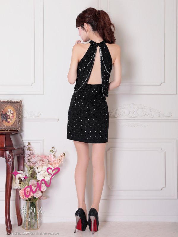 ブラック モデル:まりん 身長:164cm 着用サイズ:Sサイズ