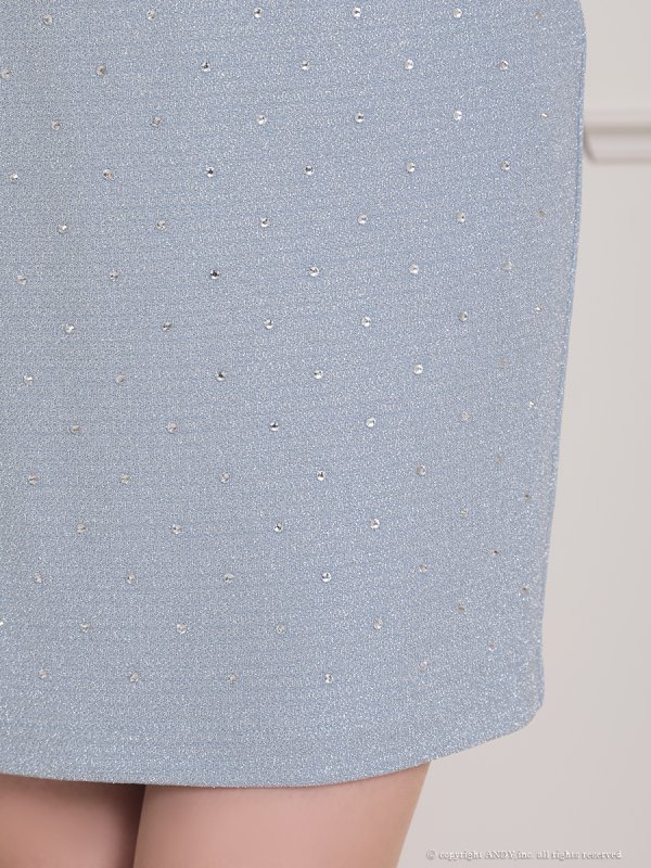 ブルー モデル:ももか 身長:156cm 着用サイズ:Sサイズ