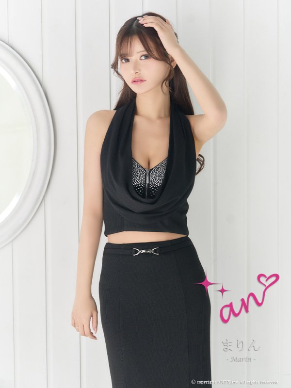 ブラック モデル:まりん 着用サイズ:Sサイズ