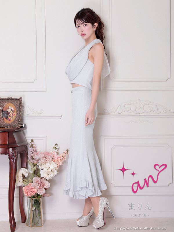 ホワイト モデル:まりん 身長:164cm 着用サイズ:Sサイズ