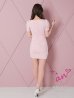 ピンク　モデル：桜咲乃愛　身長：164cm　着用サイズ：Sサイズ