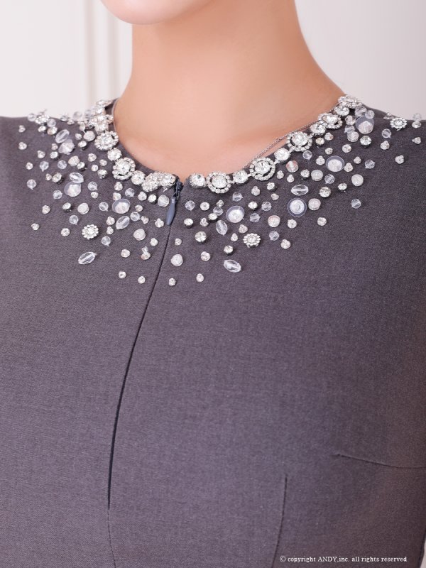 グレー モデル:天使あさまる 着用サイズ:Sサイズ