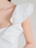 ホワイト モデル：るり　身長：165cm　着用サイズ：Sサイズ