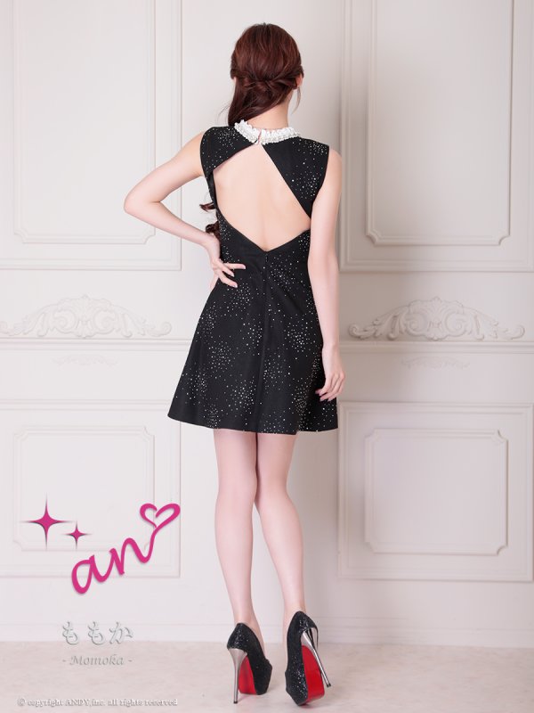 ブラック モデル:ももか 身長:156cm 着用サイズ:Sサイズ