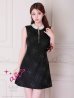 ブラック モデル：ももか　身長：156cm　着用サイズ：Sサイズ