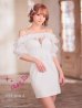 ホワイト モデル：天使かれん　身長：163cm　着用サイズ：Sサイズ