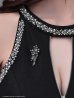 ブラック　モデル：黒咲サリー　身長：160cm　着用サイズ：Sサイズ