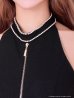 ブラックxホワイト モデル：りり　着用サイズ：Sサイズ