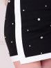 ブラックxホワイト モデル：りり　着用サイズ：Sサイズ