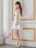 ホワイト モデル：にじほ　身長：160cm　着用サイズ：Sサイズ