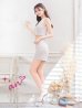 ベージュ モデル：まりん　身長：171cm　着用サイズ：Sサイズ