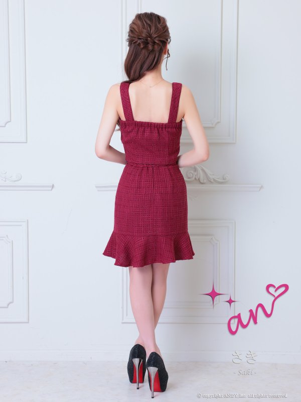 ワインレッド モデル：さき　サイズ：Sサイズ