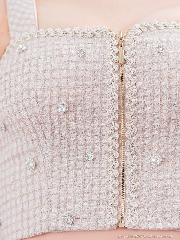 ベージュ モデル：れみ　身長：163cm　着用サイズ：Sサイズ