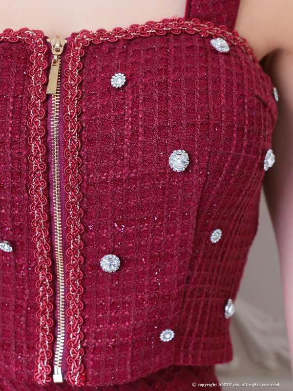 ワインレッド モデル：さき　サイズ：Sサイズ