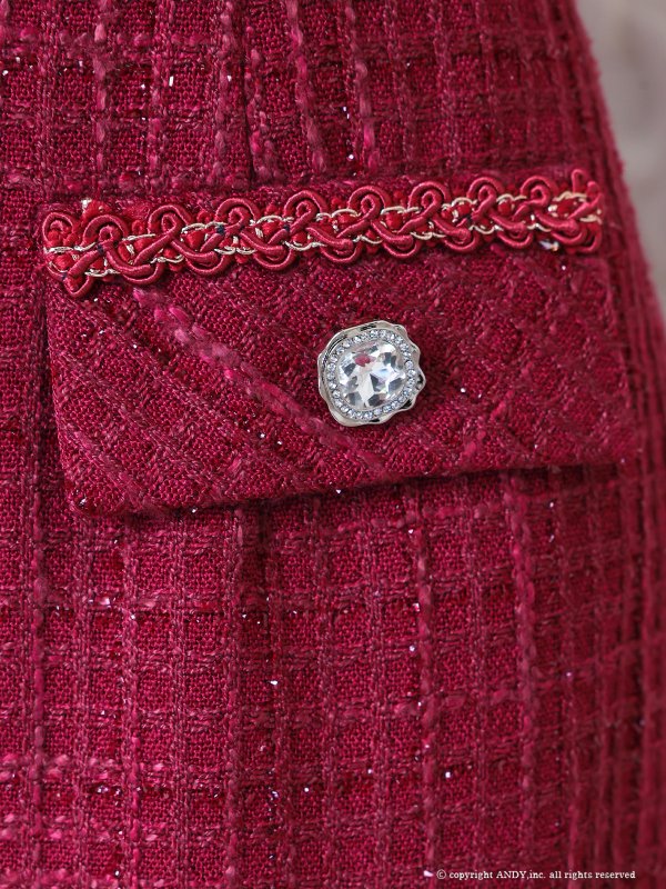 ワインレッド モデル：さき　サイズ：Sサイズ