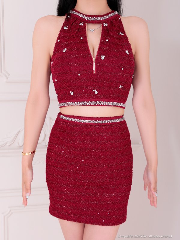 レッド  モデル：天使あさまる　着用サイズ：Sサイズ