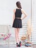 ブラック　モデル：ひなたまりん　身長：171cm 着用サイズ：Sサイズ