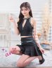 ブラック　モデル：ひなたまりん　身長：171cm 着用サイズ：Sサイズ
