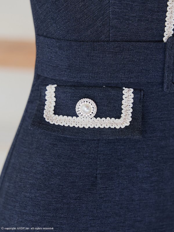 インディゴ モデル：にじほ　身長：160cm　着用サイズ：Sサイズ