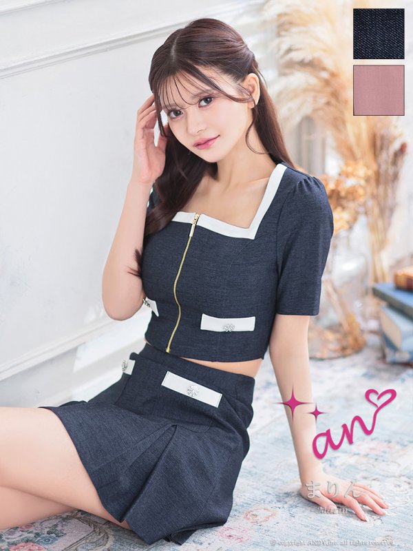 インディゴ　モデル：まりん　着用サイズ：Sサイズ