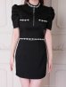 ブラック モデル：ももか　身長：156cm　着用サイズ：Sサイズ