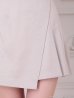 ベージュ モデル：まりん　身長：164cm　着用サイズ：Sサイズ