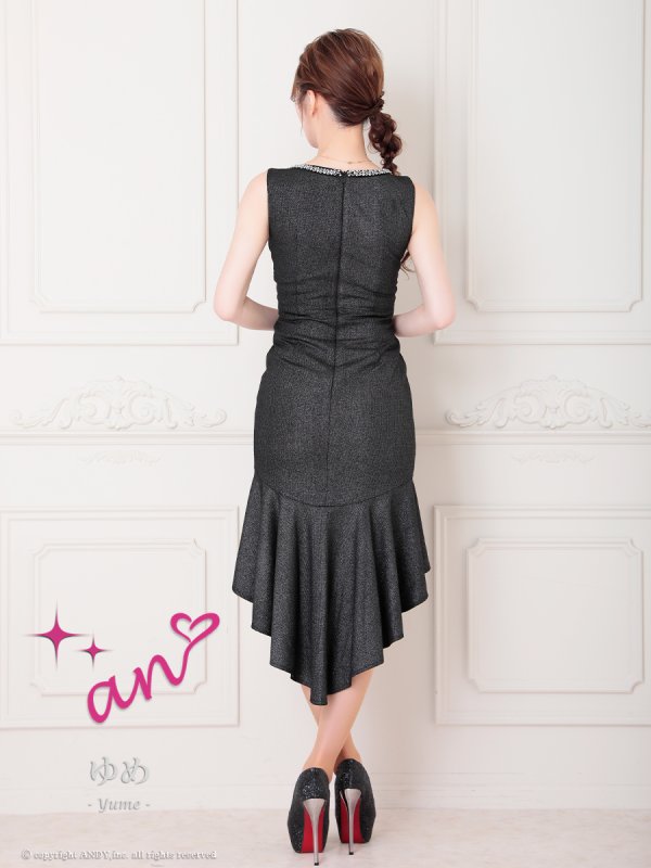 ブラック モデル:ゆめ 身長:160cm 着用サイズ:Sサイズ