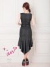ブラック モデル：ゆめ　身長：160cm　着用サイズ：Sサイズ
