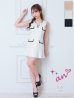 ホワイト×ブラック モデル：さき　着用サイズ：Sサイズ