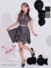 グレー モデル：如月れい　身長：156cm　着用サイズ：Sサイズ