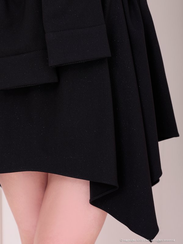 ブラック モデル：天使あさまる　着用サイズ：Sサイズ